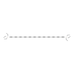 ChemSpider 2D Image | 1,3,5,7,9,11,13,15,17,19,21,23-Tetracosadodecayne-1,24-diylbis(triethylsilane) | C36H30Si2