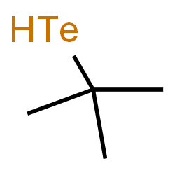 ChemSpider 2D Image | 2-Methyl-2-propanetellurol | C4H10Te