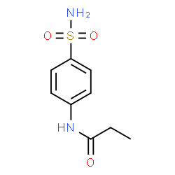 ChemSpider 2D Image | N-(4-Sulfamoylphenyl)propanamide | C9H12N2O3S
