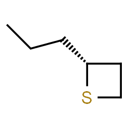 ChemSpider 2D Image | (2R)-2-Propylthietane | C6H12S
