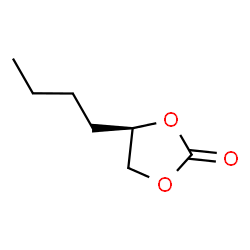 ChemSpider 2D Image | (4R)-4-Butyl-1,3-dioxolan-2-one | C7H12O3