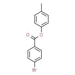 ChemSpider 2D Image | 4-Methylphenyl 4-bromobenzoate | C14H11BrO2