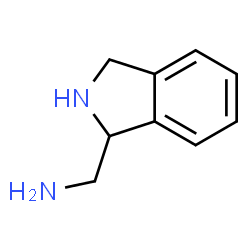 ChemSpider 2D Image | 1-(2,3-Dihydro-1H-isoindol-1-yl)methanamine | C9H12N2
