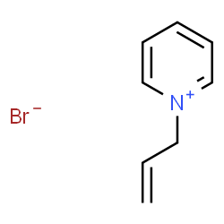 ChemSpider 2D Image | 1-Allylpyridinium bromide | C8H10BrN