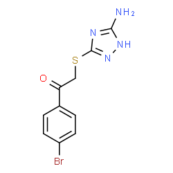 ChemSpider 2D Image | MFCD03088095 | C10H9BrN4OS