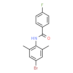 ChemSpider 2D Image | MFCD00032532 | C15H13BrFNO