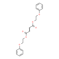 ChemSpider 2D Image | Bis(2-phenoxyethyl) 2-butenedioate | C20H20O6
