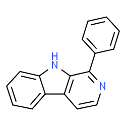 ChemSpider 2D Image | 1-Phenyl-9H-beta-carboline | C17H12N2