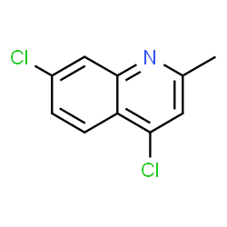 ChemSpider 2D Image | 4,7-DICHLORO-2-METHYLQUINOLINE | C10H7Cl2N