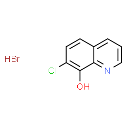 ChemSpider 2D Image | 7-Chloro-8-quinolinol hydrobromide (1:1) | C9H7BrClNO