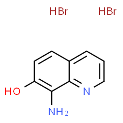 ChemSpider 2D Image | 8-Amino-7-quinolinol dihydrobromide | C9H10Br2N2O