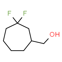 ChemSpider 2D Image | (3,3-Difluorocycloheptyl)methanol | C8H14F2O