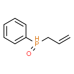 ChemSpider 2D Image | Allyl(phenyl)phosphine oxide | C9H11OP