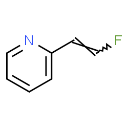 ChemSpider 2D Image | 2-[(E)-2-Fluorovinyl]pyridine | C7H6FN