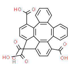 ChemSpider 2D Image | 1,4,5,8-Tetraphenylenetetracarboxylic acid | C28H16O8