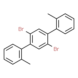 ChemSpider 2D Image | 2',5'-Dibromo-2,2''-dimethyl-1,1':4',1''-terphenyl | C20H16Br2