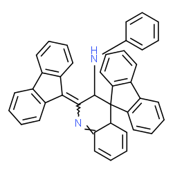 ChemSpider 2D Image | 2'-(9H-Fluoren-9-ylidene)-N-phenyl-2',4a'-dihydro-3'H-spiro[fluorene-9,4'-quinolin]-3'-amine | C40H28N2