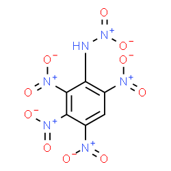 ChemSpider 2D Image | N,2,3,4,6-Pentanitroaniline | C6H2N6O10