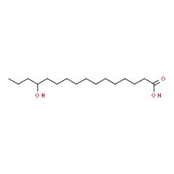 ChemSpider 2D Image | 13-Hydroxyhexadecanoic acid | C16H32O3