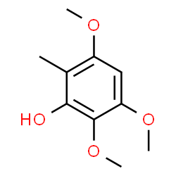 ChemSpider 2D Image | 2,3,5-Trimethoxy-6-methylphenol | C10H14O4