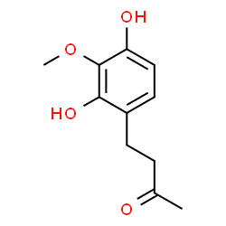 ChemSpider 2D Image | 4-(2,4-Dihydroxy-3-methoxyphenyl)-2-butanone | C11H14O4