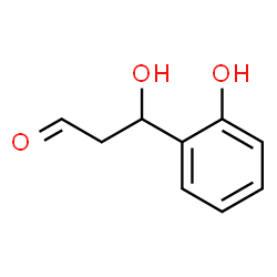 ChemSpider 2D Image | 3-Hydroxy-3-(2-hydroxyphenyl)propanal | C9H10O3