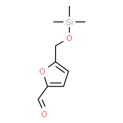 ChemSpider 2D Image | 5-{[(Trimethylsilyl)oxy]methyl}-2-furaldehyde | C9H14O3Si