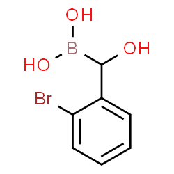 ChemSpider 2D Image | [(2-Bromophenyl)(hydroxy)methyl]boronic acid | C7H8BBrO3