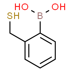 ChemSpider 2D Image | [2-(Sulfanylmethyl)phenyl]boronic acid | C7H9BO2S