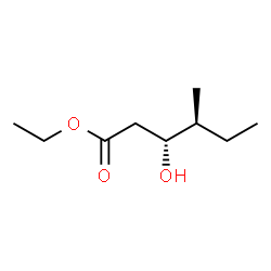 ChemSpider 2D Image | Ethyl (3R,4S)-3-hydroxy-4-methylhexanoate | C9H18O3