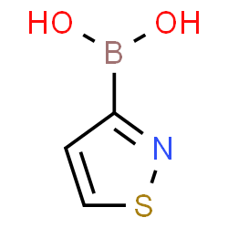 ChemSpider 2D Image | 1,2-Thiazol-3-ylboronic acid | C3H4BNO2S