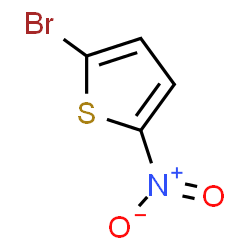 ChemSpider 2D Image | 2-Bromo-5-nitrothiophene | C4H2BrNO2S
