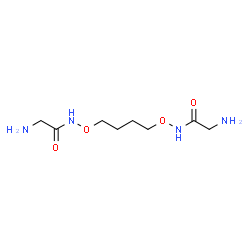 ChemSpider 2D Image | N,N'-[1,4-Butanediylbis(oxy)]bis(2-aminoacetamide) (non-preferred name) | C8H18N4O4