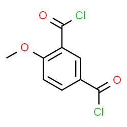 ChemSpider 2D Image | 4-Methoxyisophthaloyl dichloride | C9H6Cl2O3