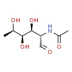 ChemSpider 2D Image | 2-Acetamido-2,6-dideoxy-D-idose | C8H15NO5