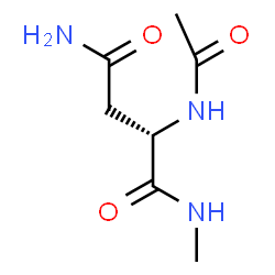ChemSpider 2D Image | N~2~-Acetyl-N~1~-methyl-L-aspartamide | C7H13N3O3