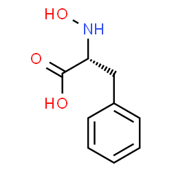 ChemSpider 2D Image | N-Hydroxy-D-phenylalanine | C9H11NO3