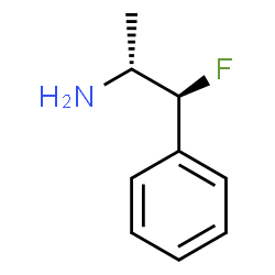 ChemSpider 2D Image | (1S,2R)-1-Fluoro-1-phenyl-2-propanamine | C9H12FN