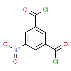ChemSpider 2D Image | 5-nitroisophthaloyl chloride | C8H3Cl2NO4