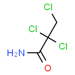 ChemSpider 2D Image | 2,2,3-trichloropropanamide | C3H4Cl3NO