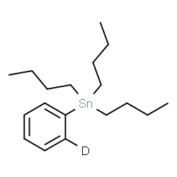 ChemSpider 2D Image | Tributyl[(2-~2~H)phenyl]stannane | C18H31DSn