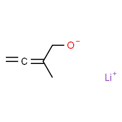 ChemSpider 2D Image | Lithium 2-methyl-2,3-butadien-1-olate | C5H7LiO