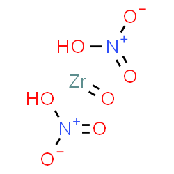 ChemSpider 2D Image | Oxozirconium - nitric acid (1:2) | H2N2O7Zr