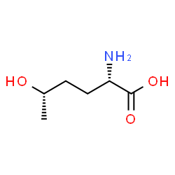 ChemSpider 2D Image | (5S)-5-Hydroxy-L-norleucine | C6H13NO3