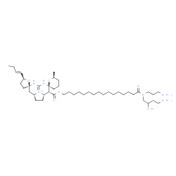ChemSpider 2D Image | monanchoxymycalin C | C45H81N6O6