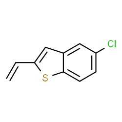 ChemSpider 2D Image | 5-Chloro-2-vinyl-1-benzothiophene | C10H7ClS