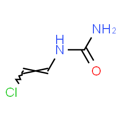 ChemSpider 2D Image | 1-[(E)-2-Chlorovinyl]urea | C3H5ClN2O