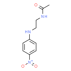 ChemSpider 2D Image | N-{2-[(4-Nitrophenyl)amino]ethyl}acetamide | C10H13N3O3