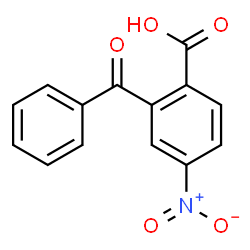 ChemSpider 2D Image | 2-Benzoyl-4-nitrobenzoic acid | C14H9NO5