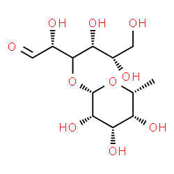 ChemSpider 2D Image | (3xi)-3-O-(6-Deoxy-beta-D-talopyranosyl)-L-lyxo-hexose | C12H22O10